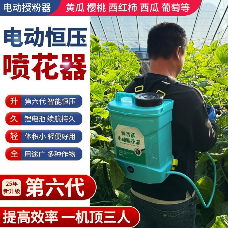 电动喷花器授粉器恒压西红柿黄瓜沾花大棚樱桃甜瓜葡萄点花神器