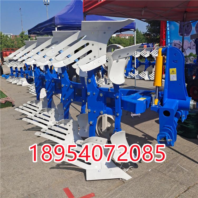 调幅定福反转犁大型深耕360液压翻转犁350栅条犁旋转翻地犁铧式犁