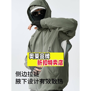 晋江市赛西途服装有限公司杜氟龙三防冲锋衣女防风防水登山服冲锋
