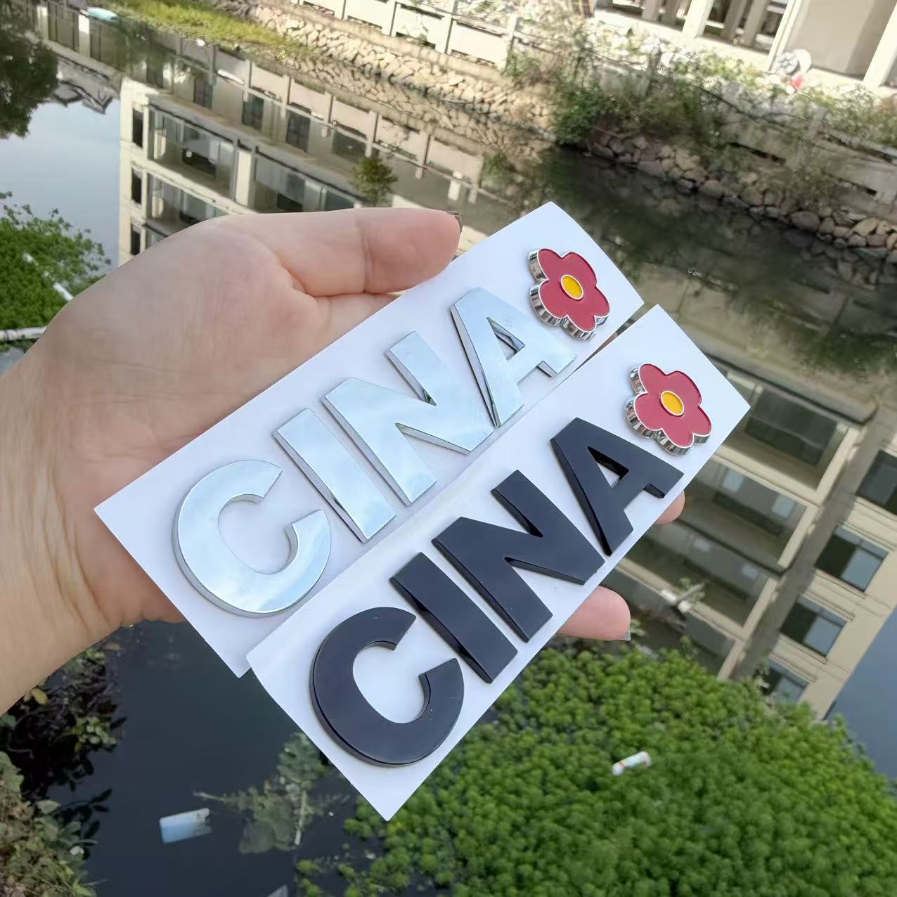 东风本田汽车CHINA中国车尾车贴