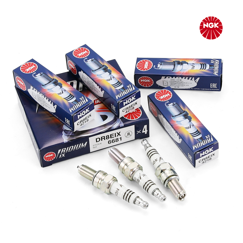 NGK摩托车铱金火花塞 CR6/7HIX CR7/8/9EIX GSX250R 闪300S赛600