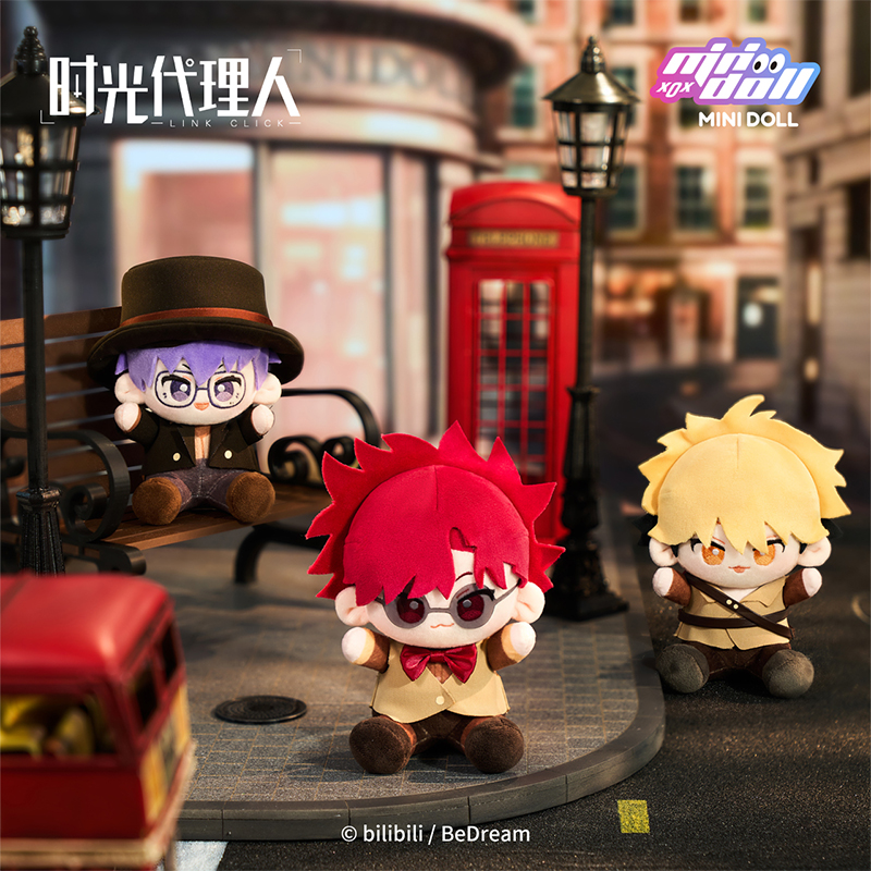 minidoll时光代理人英都学院系列正版授权Q宝娃娃毛绒玩偶