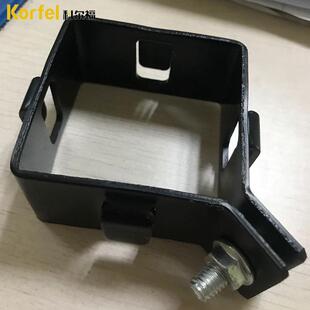 护栏卡扣隔离网卡扣围栏卡扣立柱卡扣4060地脚固定件防尘盖钢丝