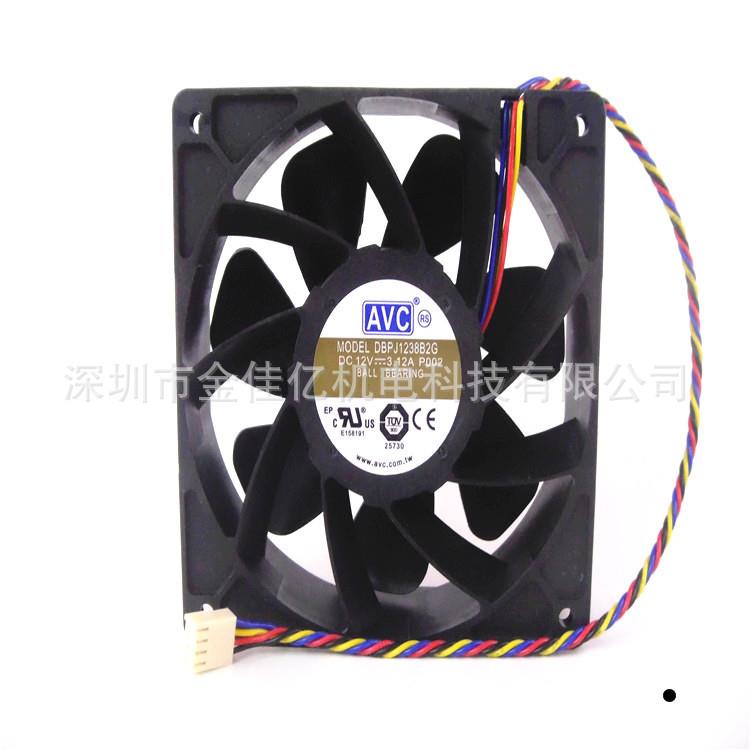 DBPJ1238B2G-P002全新原装正品AVC 12V 3.12A 4线变频器风扇