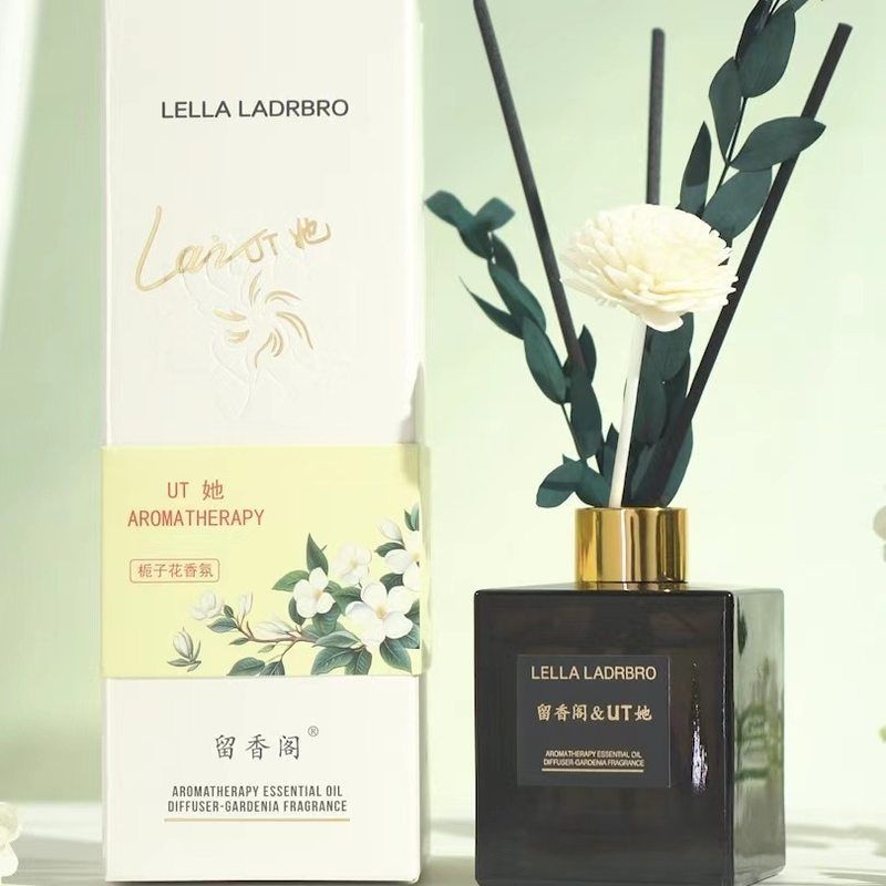 香氛客厅她持久酒店摆件无火异味卧室去浓香栀子花除臭香薰UT正品