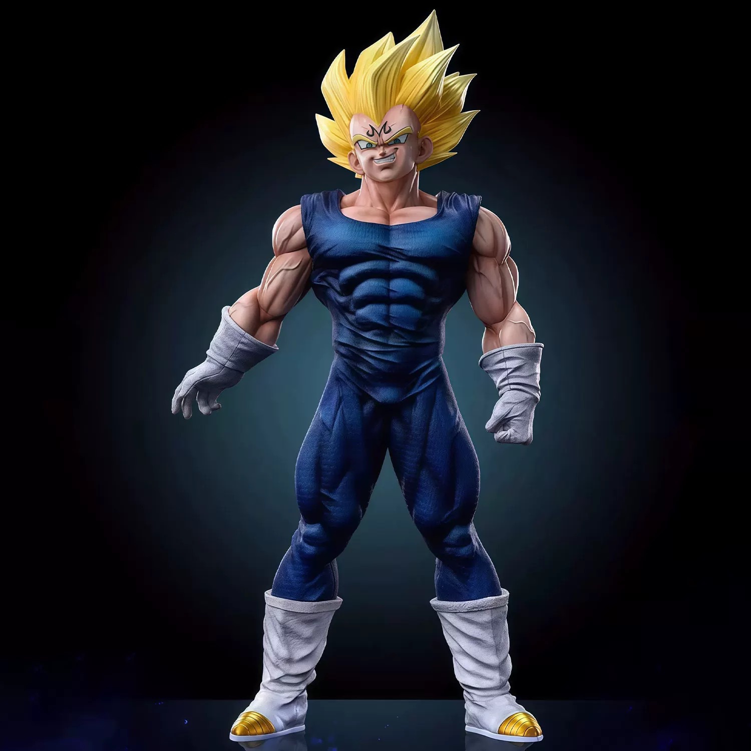 七龙珠燥物魔贝二超级赛亚人动漫手办模型二次元周边潮玩摆件