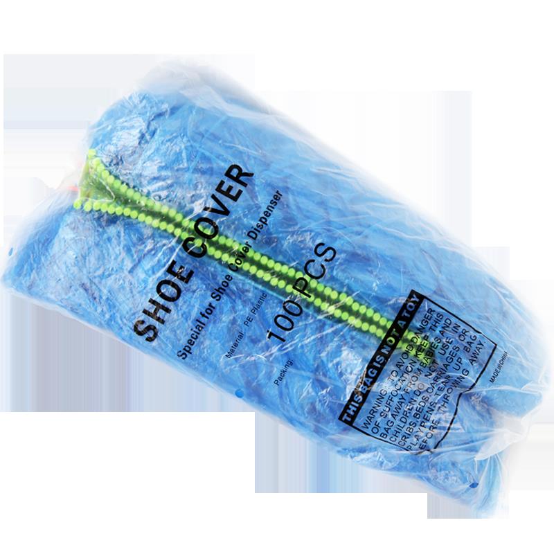 自动鞋套机鞋套一次性拖拉式鞋套塑料加厚耐磨抽拉脚套无王之