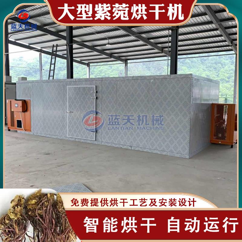 大型紫菀烘干机 空气能子菀桔梗返魂草根烘干房 青苑紫菀菊干燥机