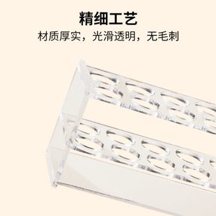 比克曼生物有机玻璃离心管架实验室塑料试管PCR管架子8 24孔