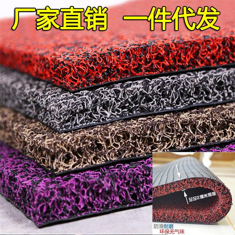 丝圈地垫20mm入户门门垫门口地毯进门家用防滑脚垫可裁剪玄关特厚