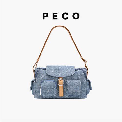 PECO968小号牛仔记者包单