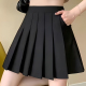 百褶裙女秋冬2025新款 胖mm短裙显瘦a字小个子jk半身 高腰松紧大码
