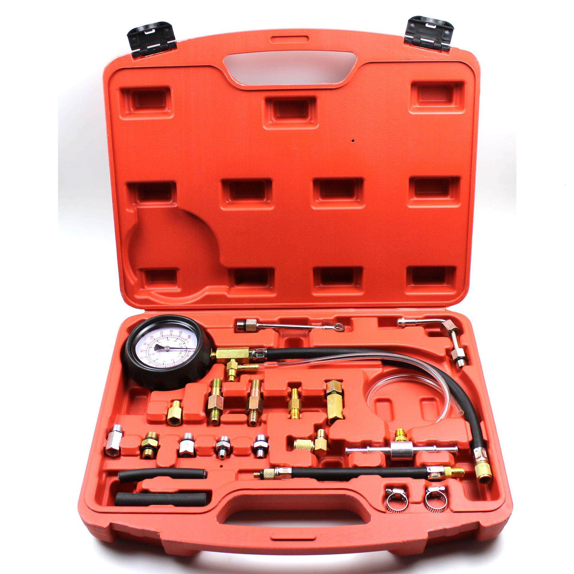 汽车燃油喷射压力表TU114燃油压力表 汽车燃油检测仪燃油压力检测