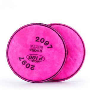 P100过滤棉防颗粒物有机气体蒸气异味油漆苯加厚款 2091 2097