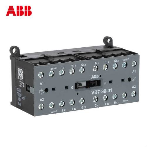 ABB机械联锁交流接触器VB7-30-01可逆VBC6A-30-10直流24/110/220V