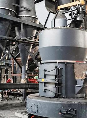 重晶石研磨机33525目 碎石筛分雷蒙机 氧化钙磨粉设备2目时产4吨