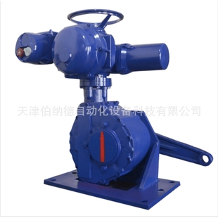 电动蝶阀 智能型电动执行机构 ST6 RS600伯纳德电动执行器