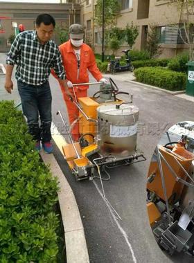 Scoring machine手推式热熔划线机路面便携式热熔标线施工设备