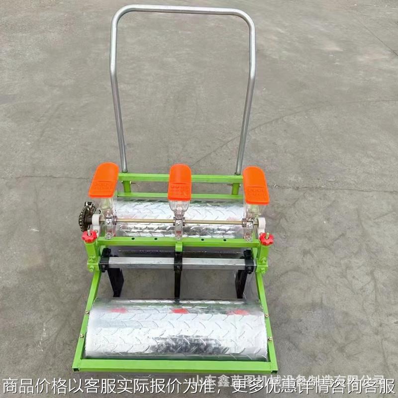 小粒蔬菜药材种子播种器手推4行苍术板蓝根精播机大棚油菜点播机