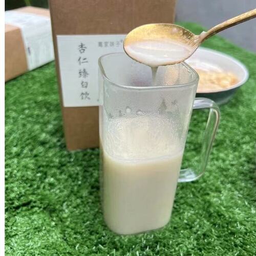 小妹家杏仁臻白饮一盒250克