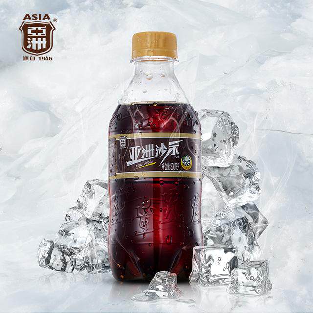 ASIA/亚洲沙示碳酸饮料300ml*12瓶小瓶装广州汽水畅饮夏日