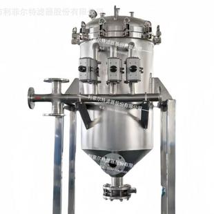 3全自动烛式 YWZS 过滤器排渣卸饼固液分离食品医药金属化工