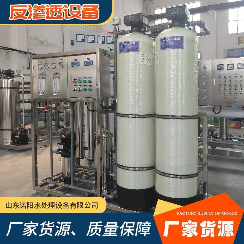 整套发货去离子纯化制水商用大型净水机器RO工业反渗透水处理设备