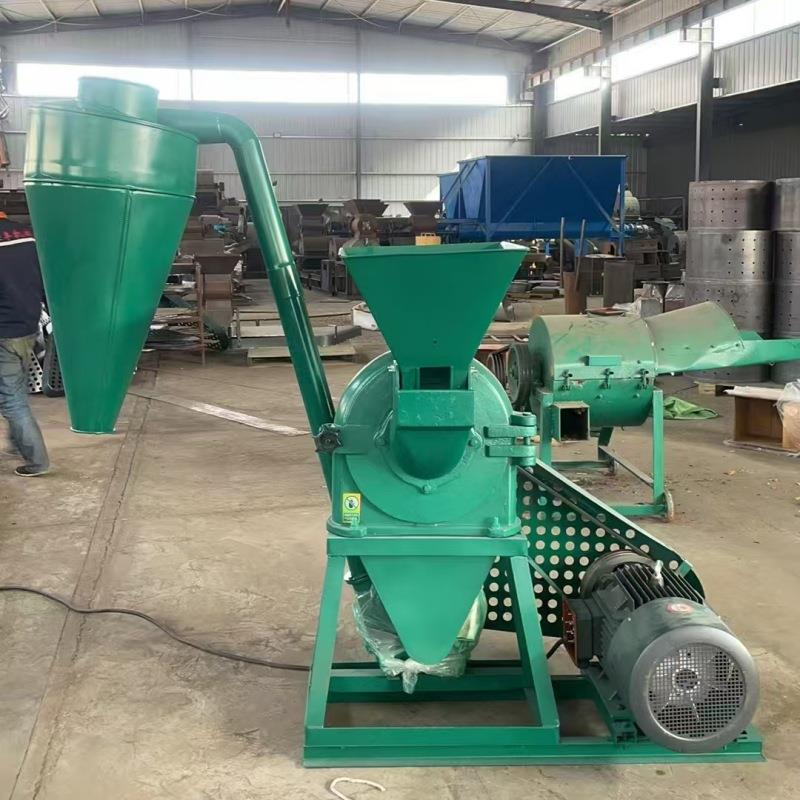 500型化工原料粉碎机丹参木耳中药材研磨机紫菜海带齿盘磨粉机