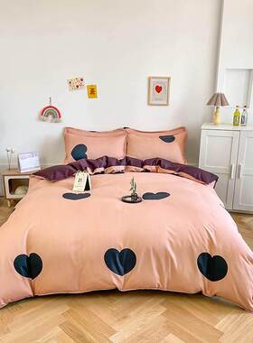 1米8x2米2x24被套仿纯棉四件套四季家用7x7被罩180x200x230x230