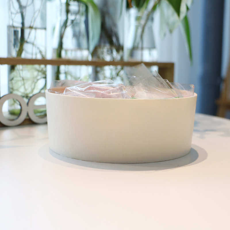 巴斯克蛋糕盒6六寸芝士蛋糕包装盒高级榴莲千层盒子4圆形打包盒木