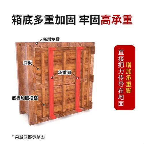 防腐木花箱户外庭院楼顶阳台种菜专用盆碳化实木花盆长方形种植箱