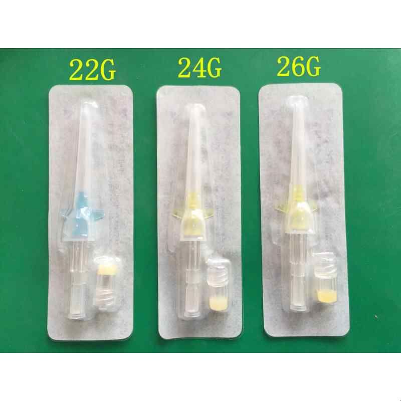 宠物留置针 带肝素帽 100支 狗狗输液套管针犬用猫狗宠物用留置针图片