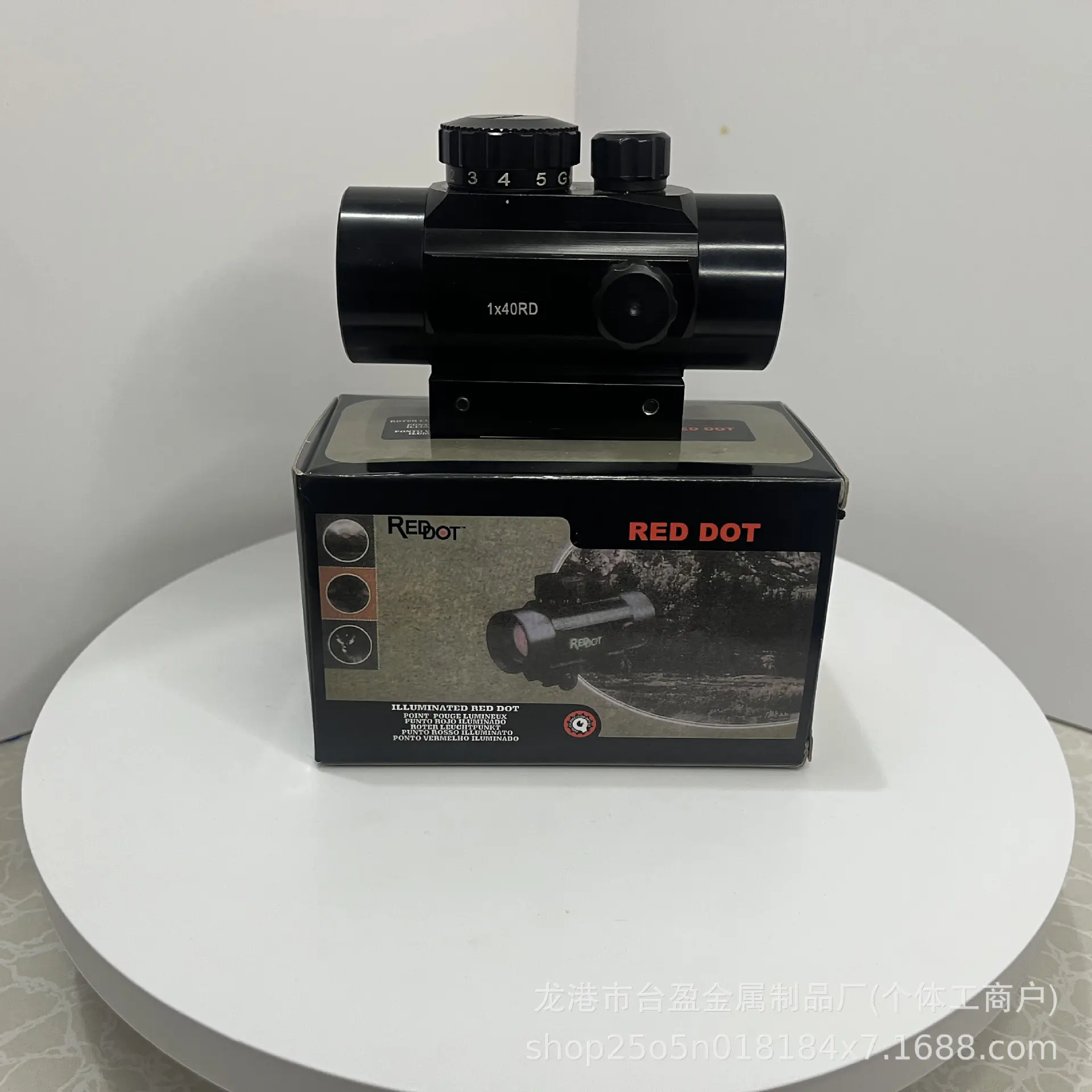 弹弓配件瞄准器红点户外单筒