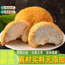 东北长白山猴头菇干货正品500g官方旗舰店非野生菌菇煲汤香菇蘑菇
