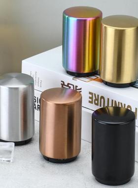 岛奇430不锈钢开瓶器创意按压式啤酒起子商用酒吧自动启瓶器