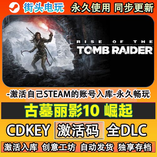 古墓丽影10崛起steam游戏