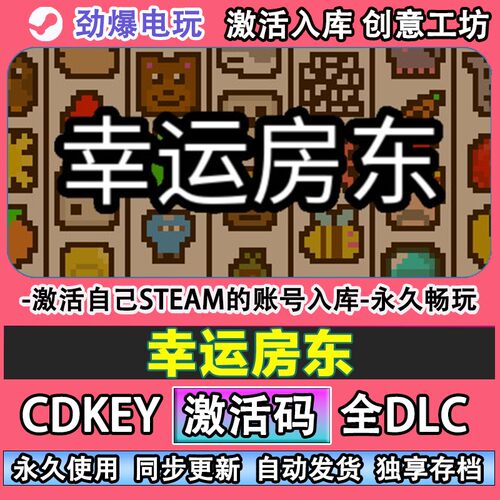 幸运房东steam正版激活c