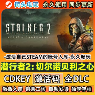 潜行者2切尔诺贝利之心steam游戏 激活码cdk入库全DLC电脑PC游戏