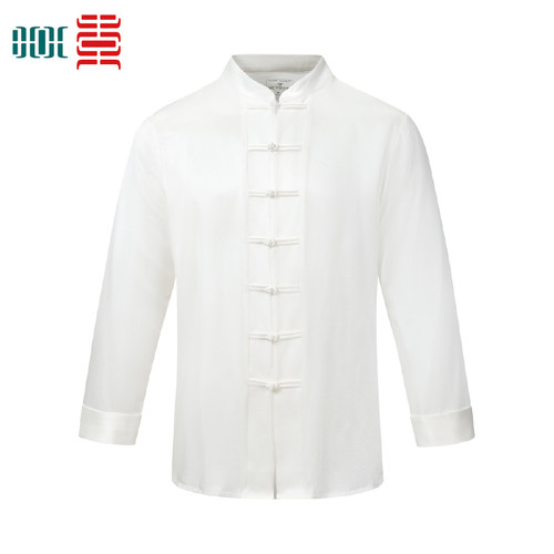 【静武】庄子里选ANJULIFE100%22姆米桑蚕丝丝滑亲肤柔和太极服