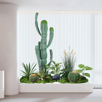 仿真绿植造景景观室内热带植物高级仿生仙人掌大型落地摆件装饰树