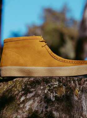 Last Resort AB VM006 Moc Hi 高帮复古袋鼠鞋英伦反绒方头休闲鞋