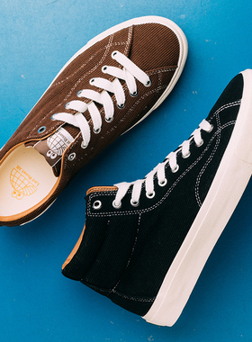 Last Resort AB VM003 Hi Cord 24新款街头复古灯芯绒滑板鞋男女