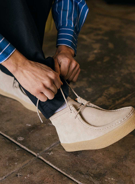 Last Resort AB VM006 Moc Hi Suede 高帮真皮男袋鼠鞋方头休闲鞋