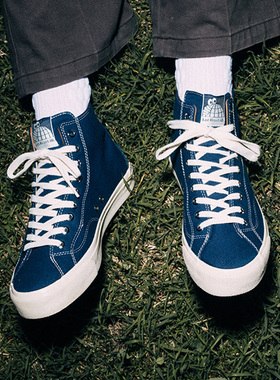 Last Resort AB VM003 Hi Canvas 复古高帮防滑耐磨帆布滑板鞋男