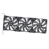 超薄型通用台式 9CM 机电脑超静音显卡散热器伴侣机箱PCI显卡风扇8