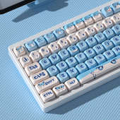 密探疾旋鼬MOT可爱键帽PBT材质热升华工艺球帽75 X100 X80 s99