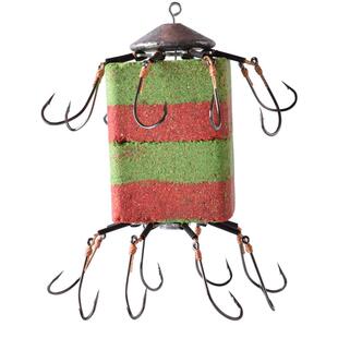 翻板钩丸世千又溪流海夕盘钩夹饼钩八爪钩海竿抛竿爆炸钩渔具包邮