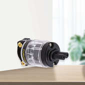 发烧电源尾插8字尾古河电源插头功放两圆孔插头八字尾电源线插尾