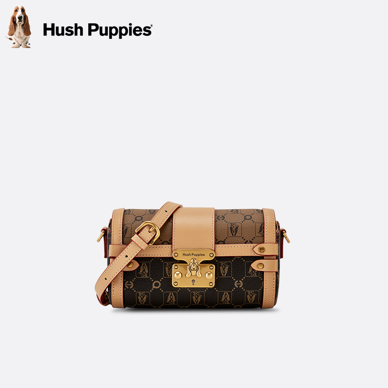 暇步士HushPuppies圆筒包