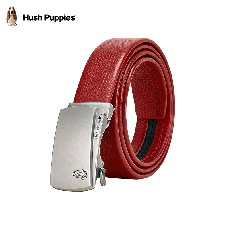 暇步士皮带男真皮自动扣高档头层纯牛皮腰带休闲百搭裤带简约商务